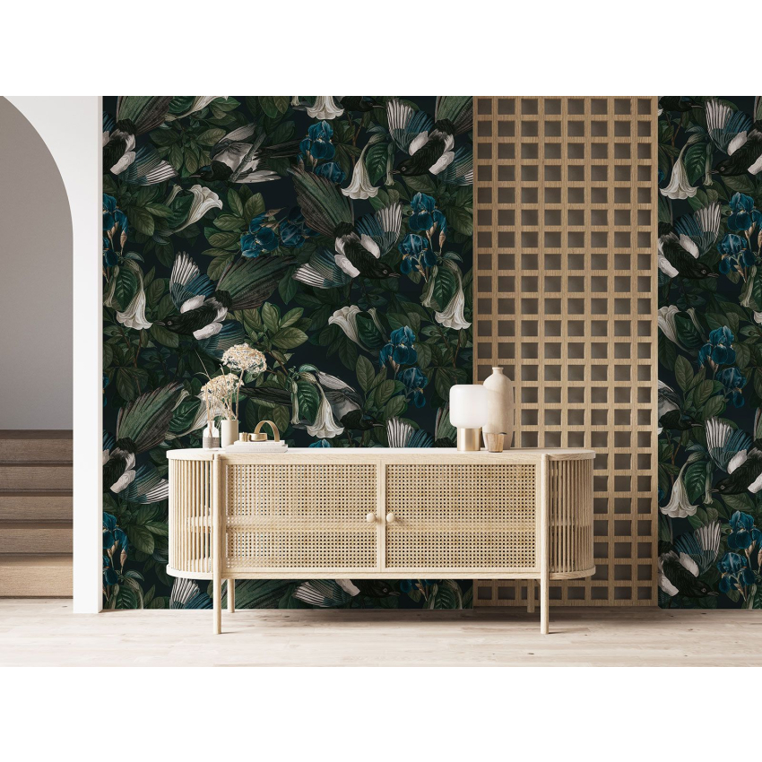 Papier peint motif XL - Motif floral
