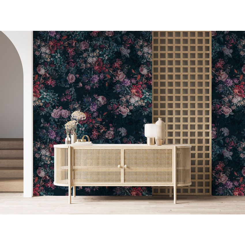 Papier peint motif XL - Motif floral