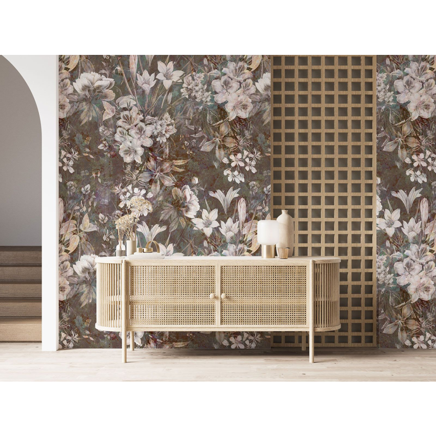 Papier peint motif XL - Motif floral