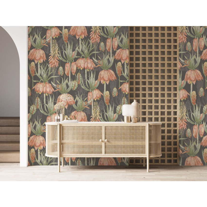Papier peint motif XL - Motif floral