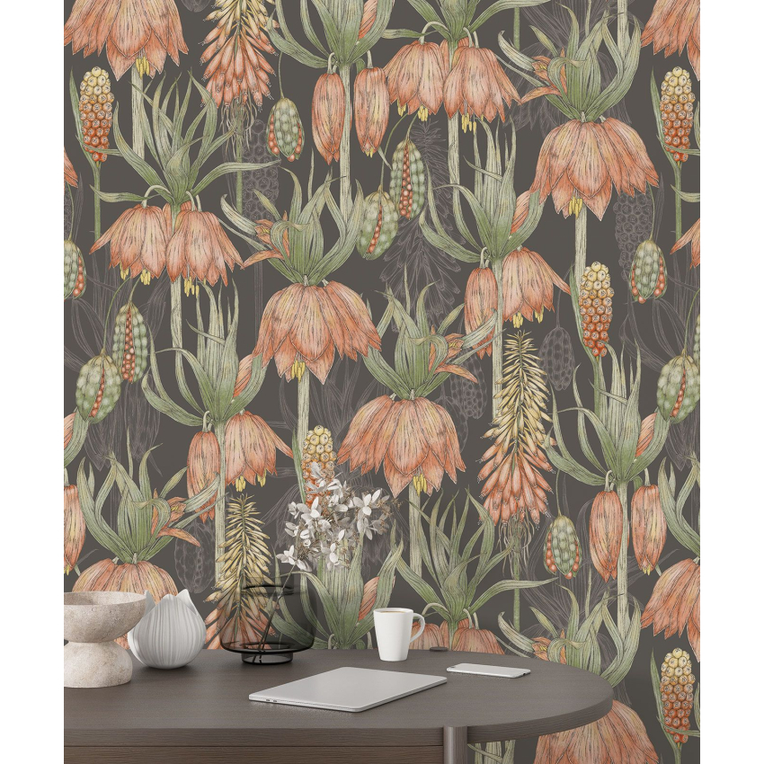 Papier peint motif XL - Motif floral