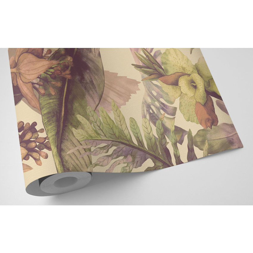 Papier peint motif XL - Motif floral
