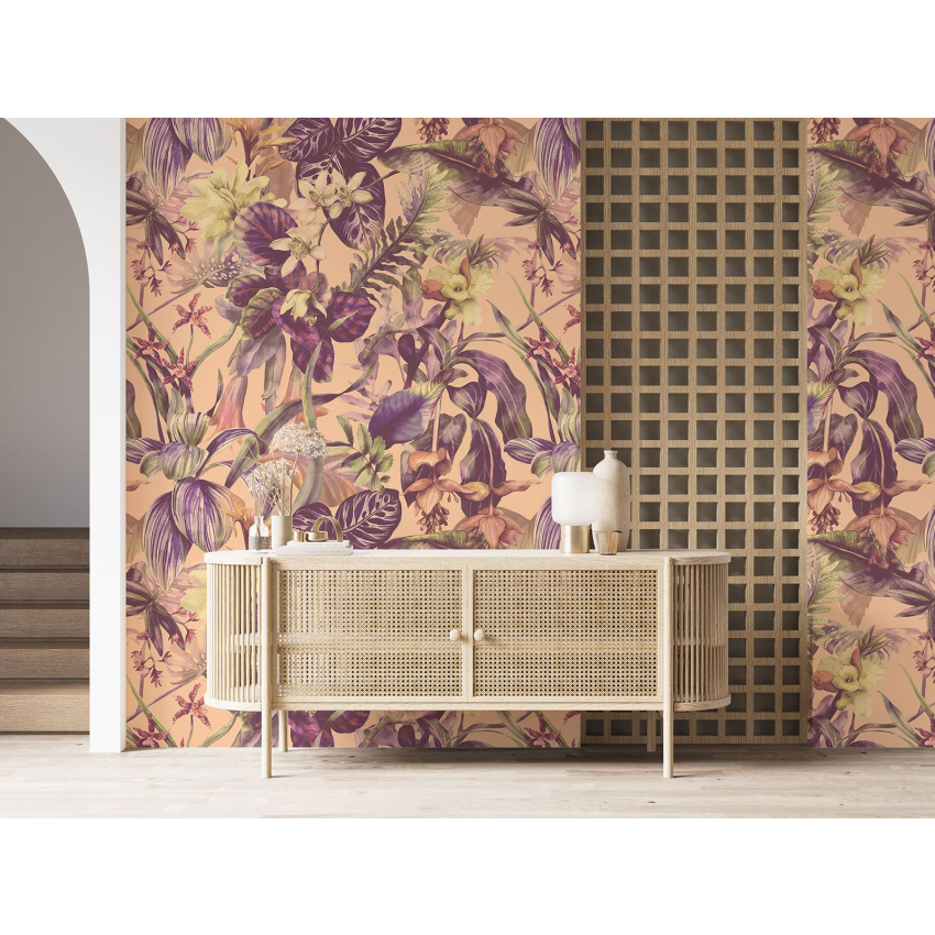 Papier peint motif XL - Motif floral