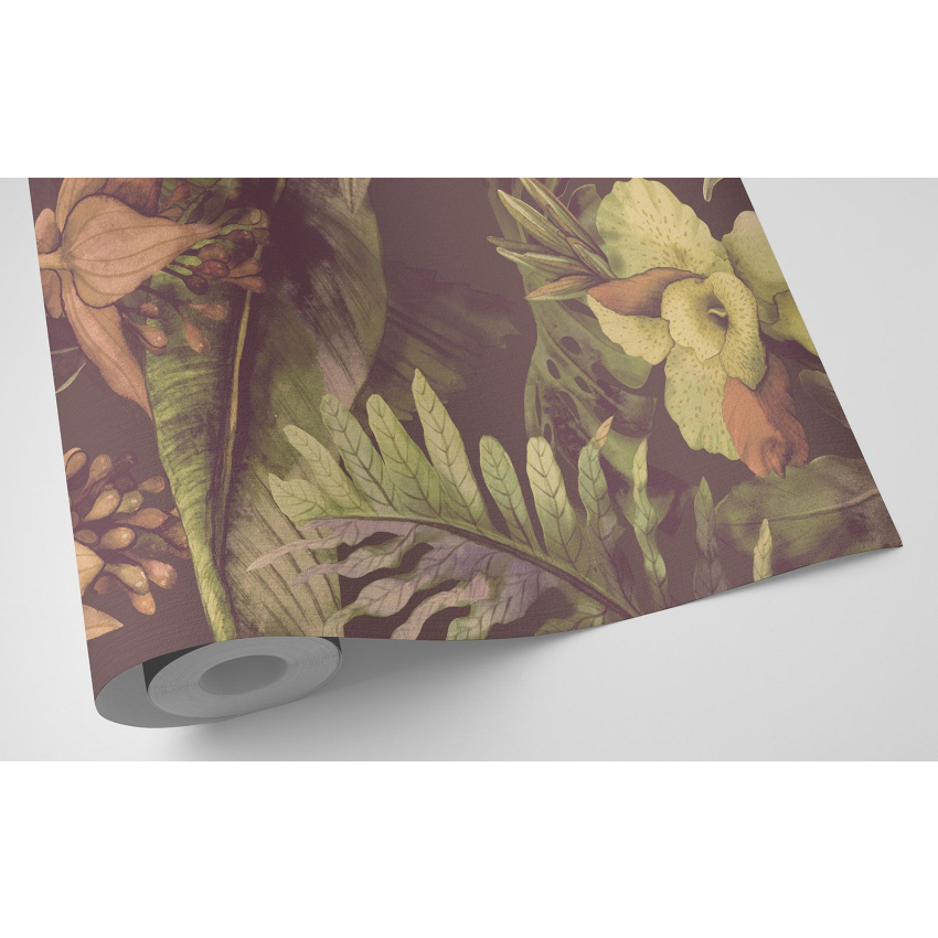 Papier peint motif XL - Motif floral