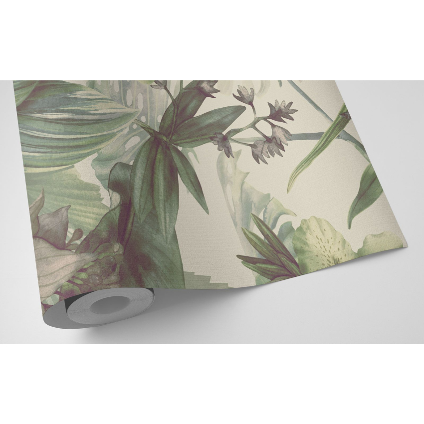 Papier peint motif XL - Motif floral