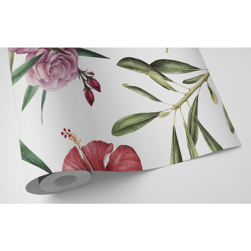 Papier peint motif XL - Motif floral