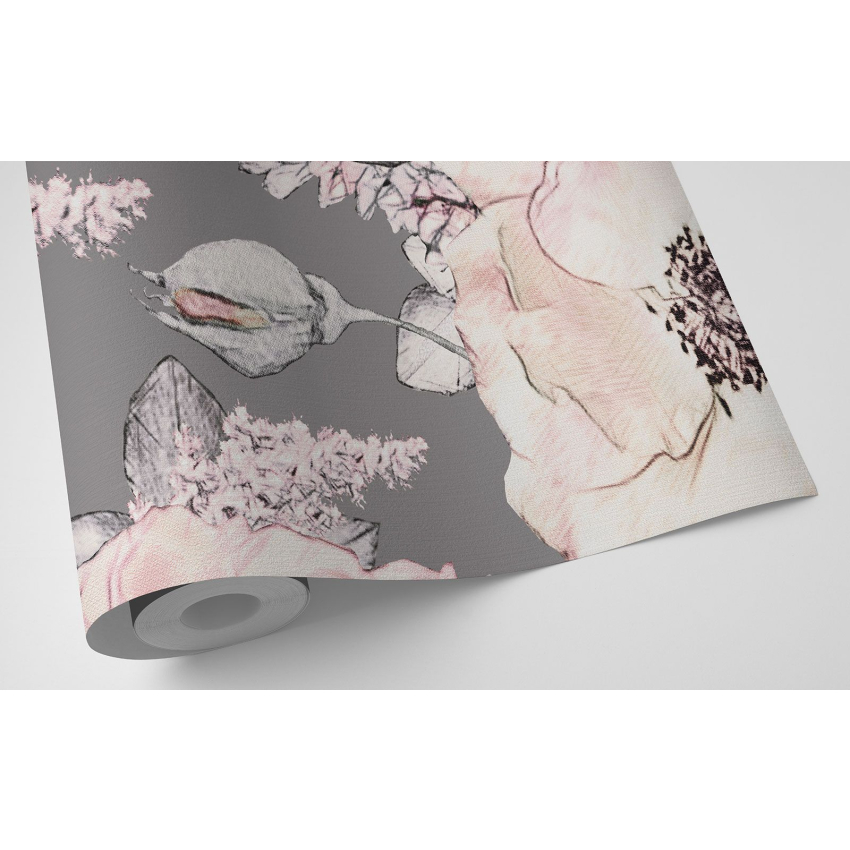 Papier peint motif XL - Motif floral