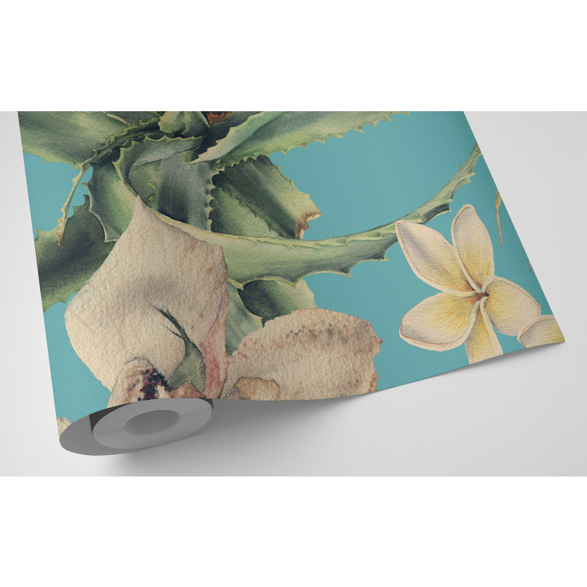 Papier peint motif XL - Motif floral