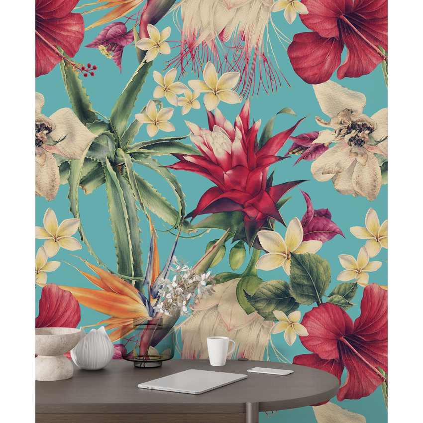 Papier peint motif XL - Motif floral