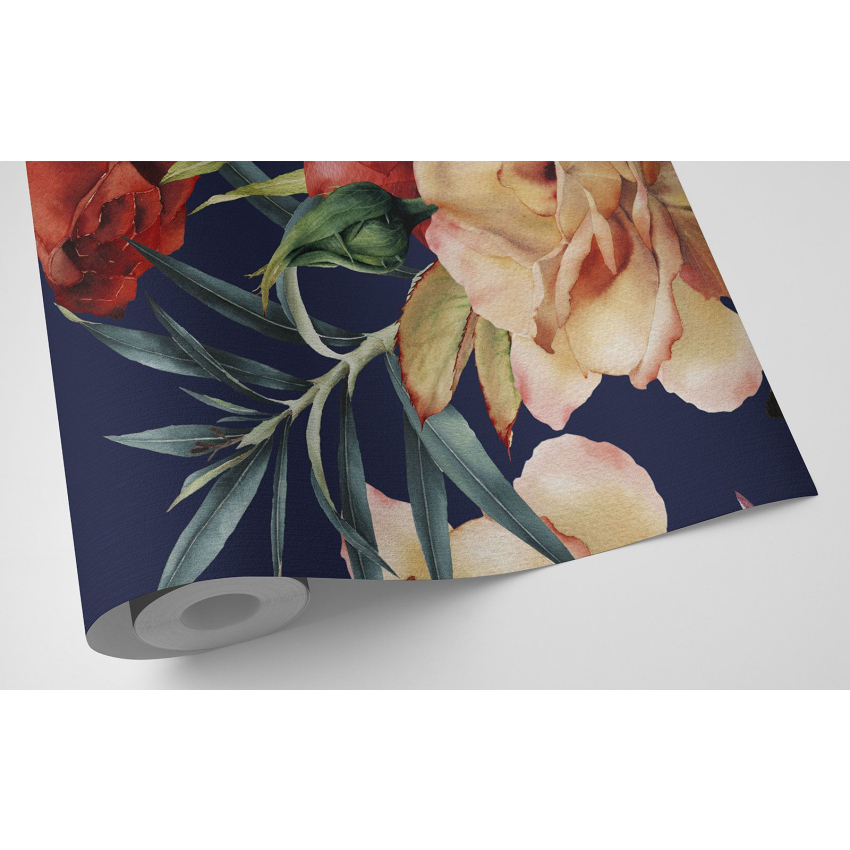Papier peint motif XL - Motif floral