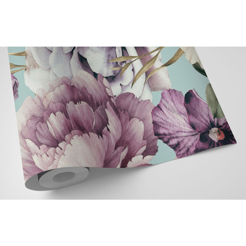 Papier peint motif XL - Motif floral