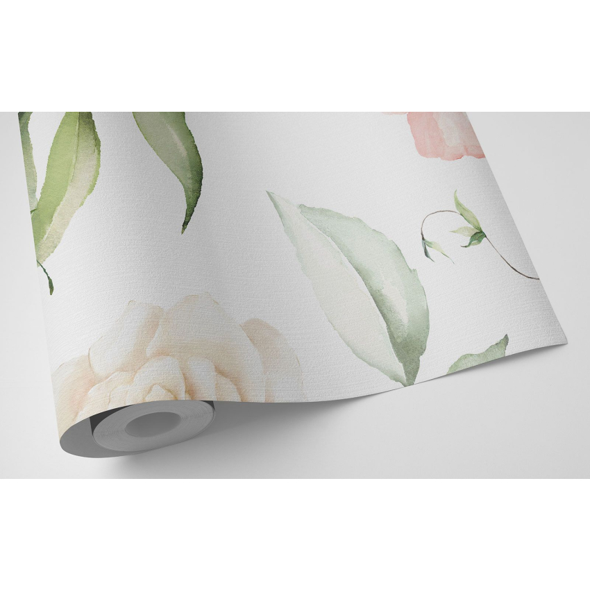 Papier peint motif XL - Motif floral