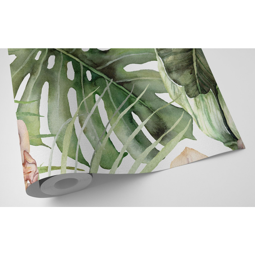 Papier peint motif XL - Motif floral