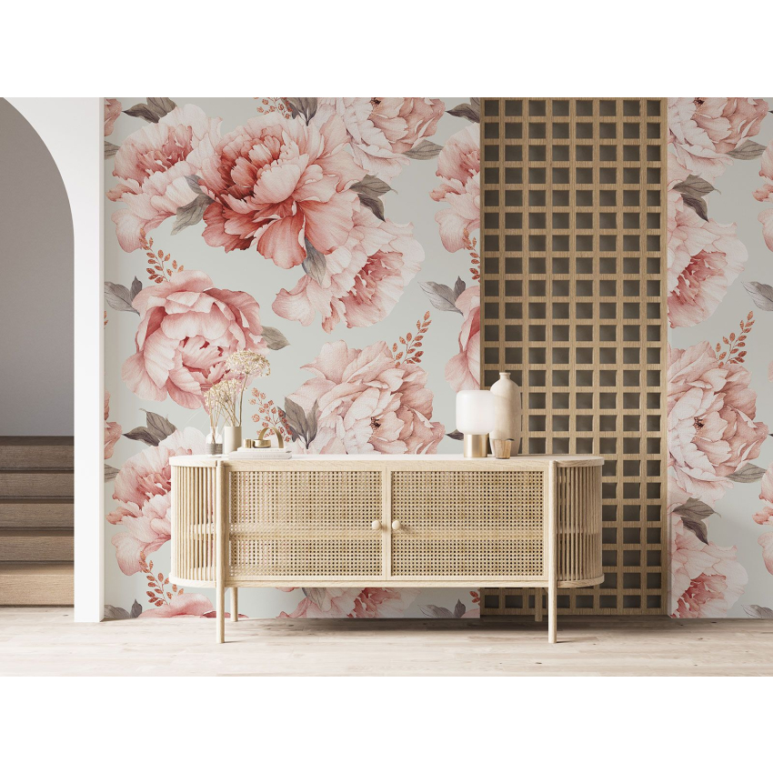 Papier peint motif XL - Motif floral