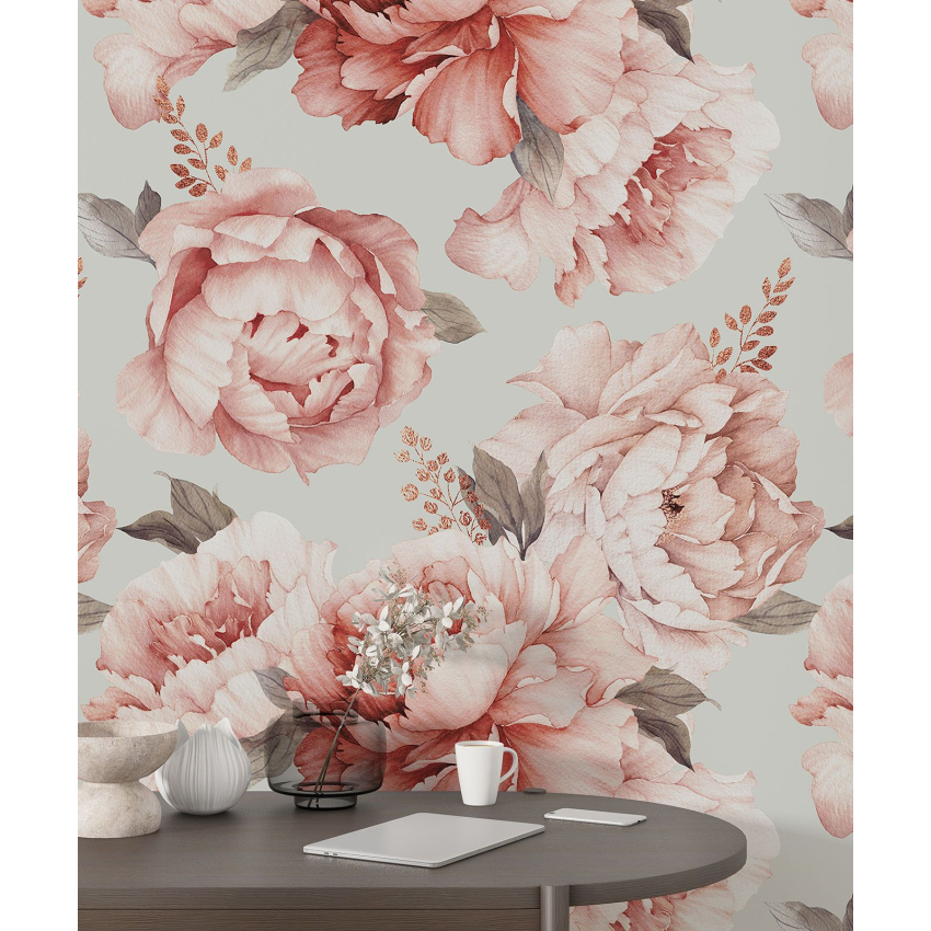 Papier peint motif XL - Motif floral