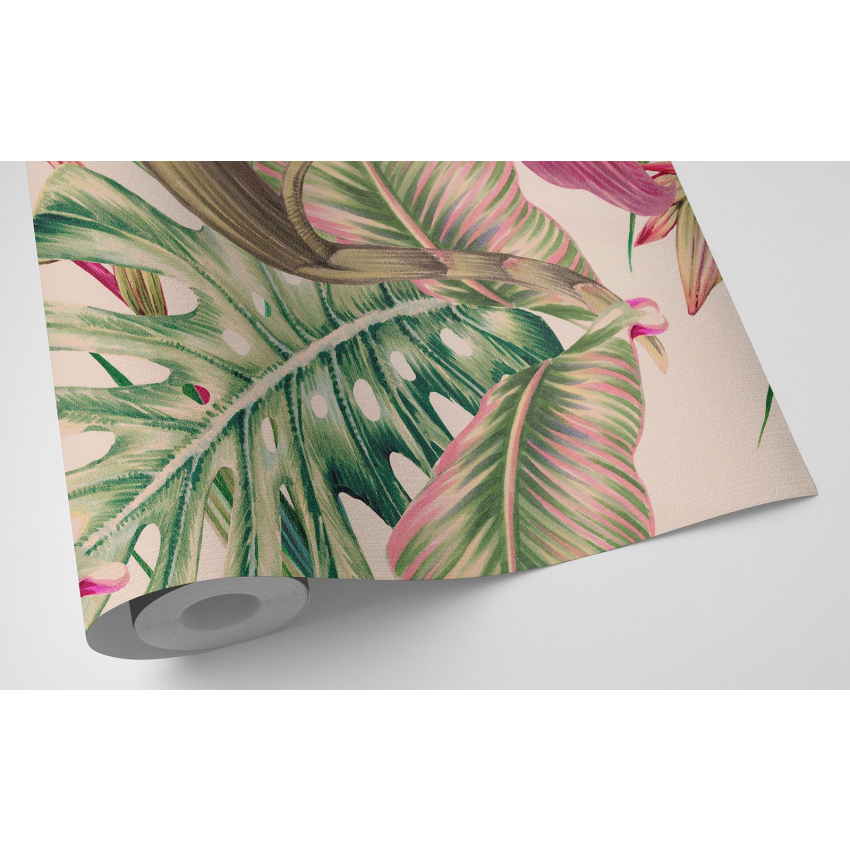 Papier peint motif XL - Motif floral