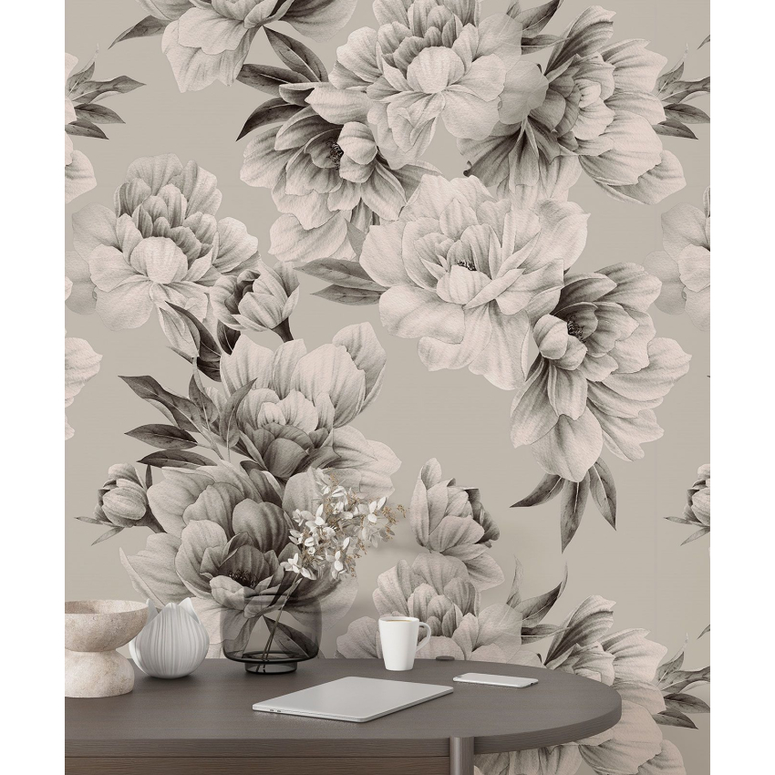 Papier peint motif XL - Motif floral