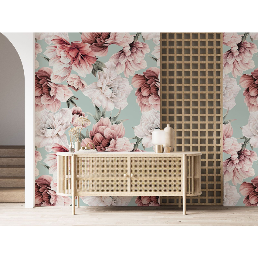 Papier peint motif XL - Motif floral
