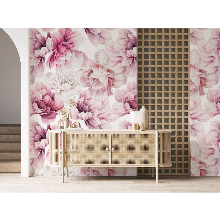 Papier peint motif XL - Motif floral