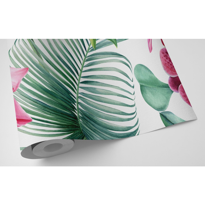Papier peint motif XL - Motif floral