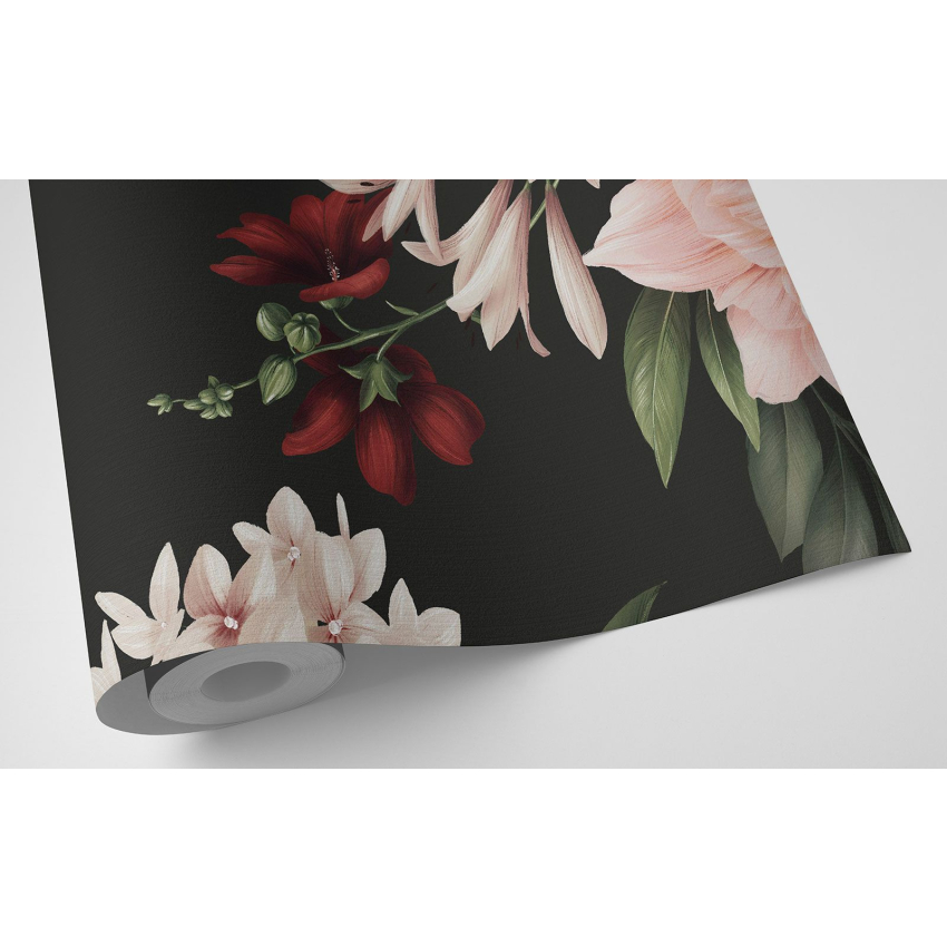 Papier peint motif XL - Motif floral