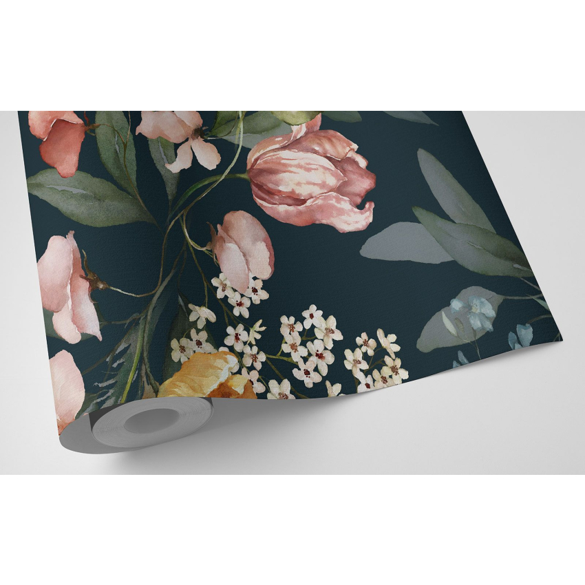 Papier peint motif XL - Motif floral