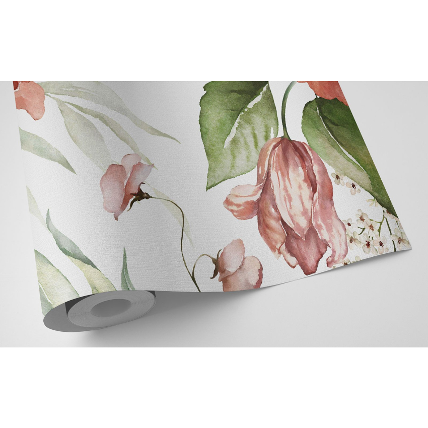Papier peint motif XL - Motif floral
