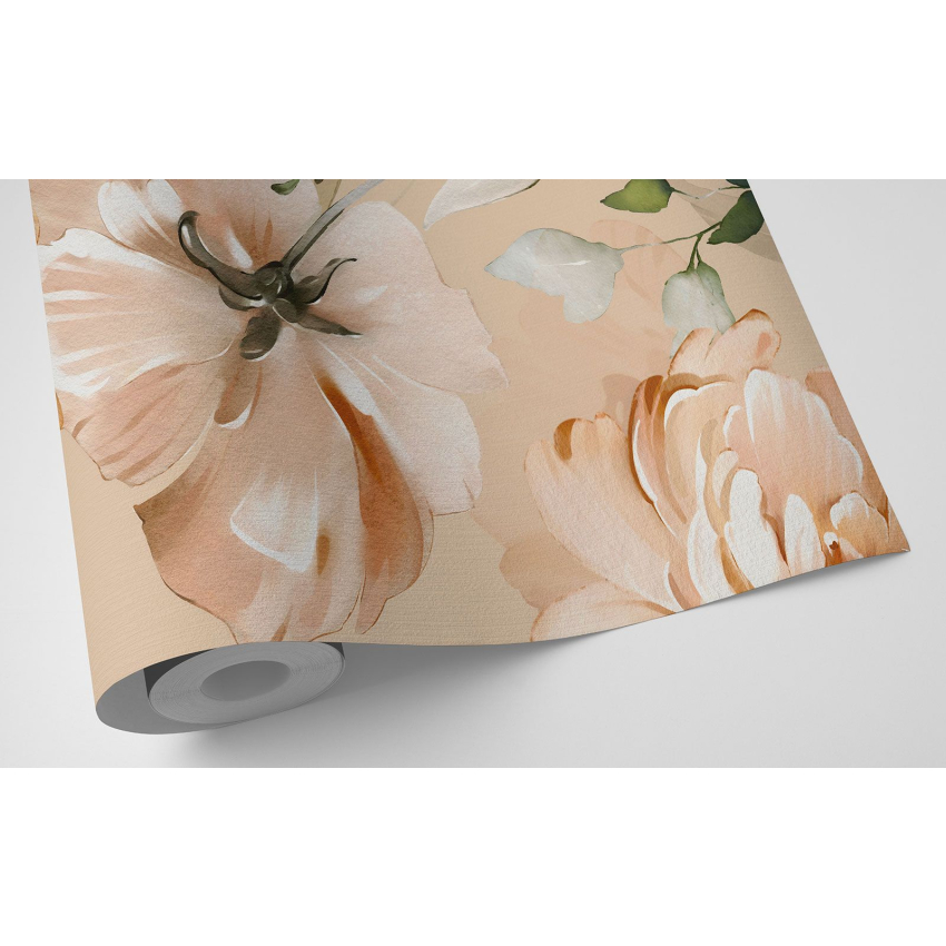 Papier peint motif XL - Motif floral