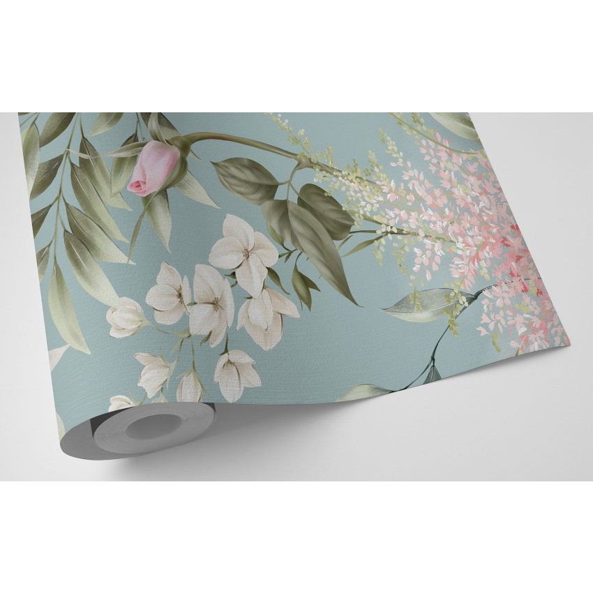 Papier peint motif XL - Motif floral