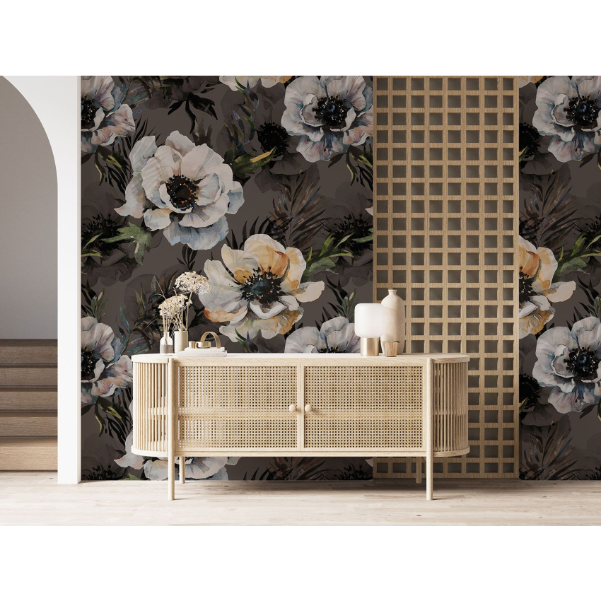 Papier peint motif XL - Motif floral