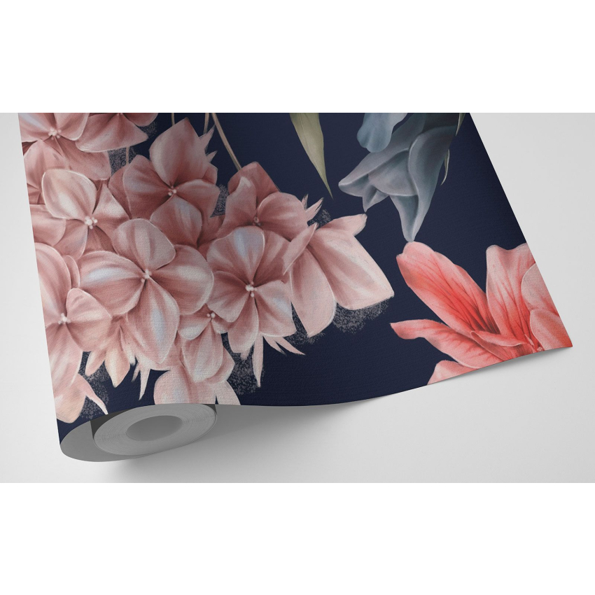 Papier peint motif XL - Motif floral