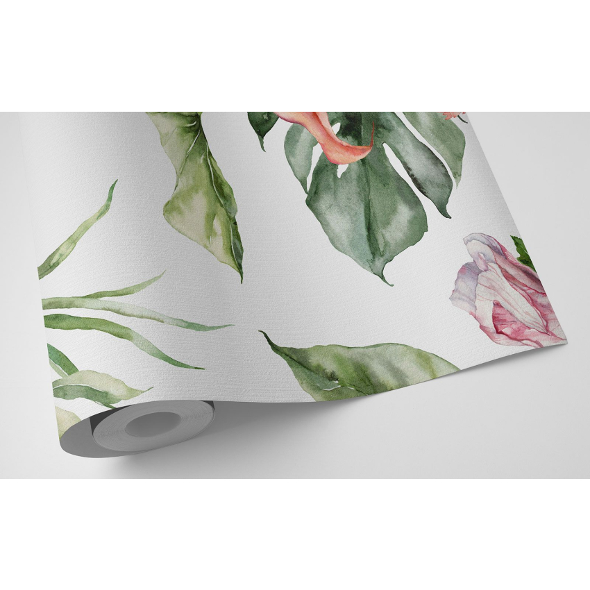 Papier peint motif XL - Motif floral