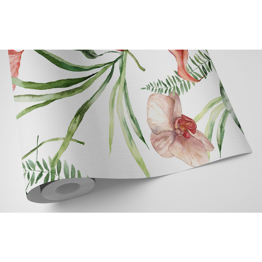 Papier peint motif XL - Motif floral