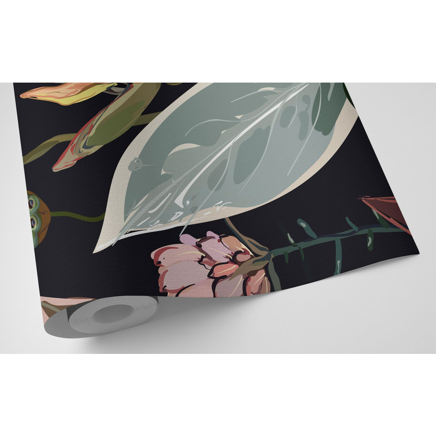 Papier peint motif XL - Motif floral