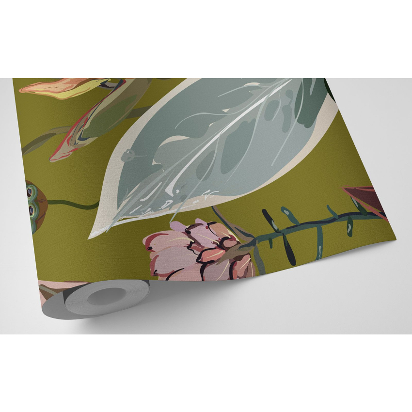 Papier peint motif XL - Motif floral