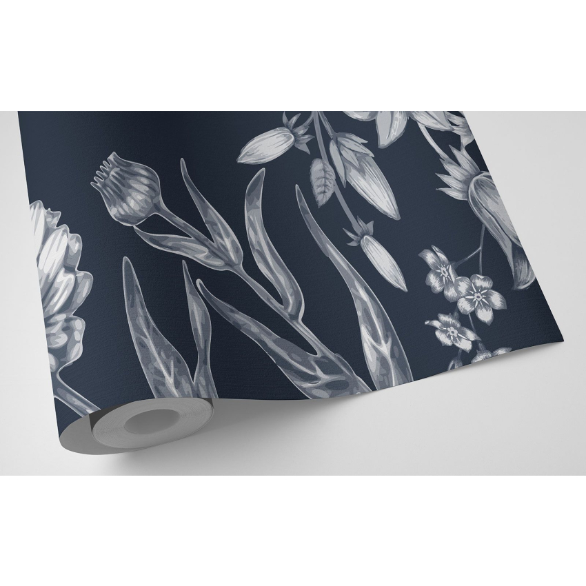 Papier peint motif XL - Motif floral