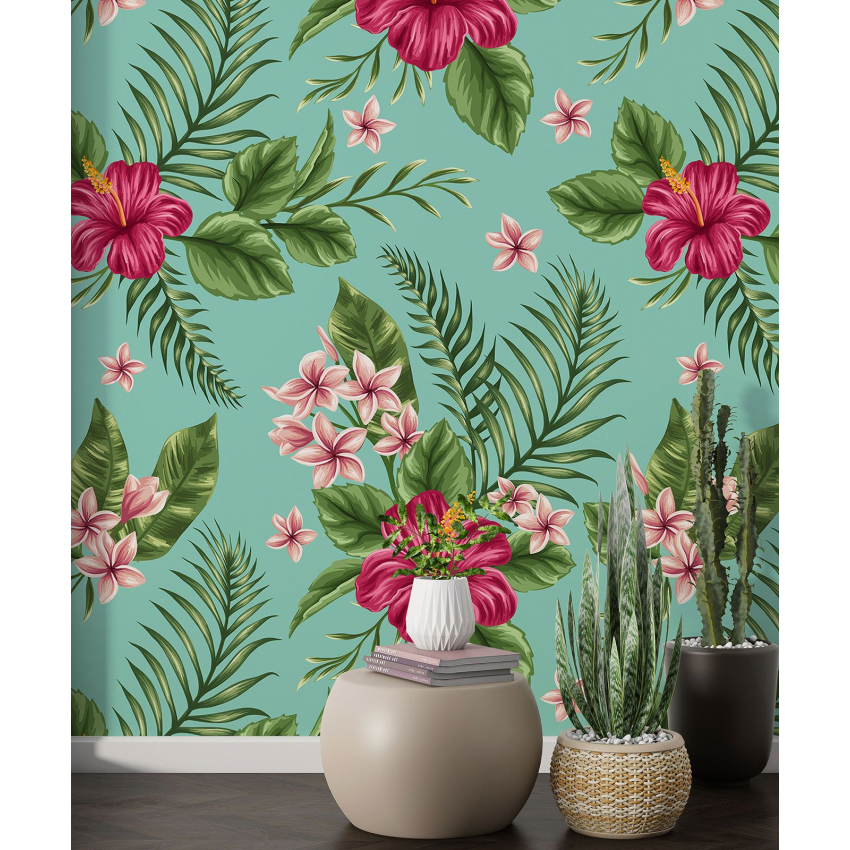Papier peint motif XL - Motif floral