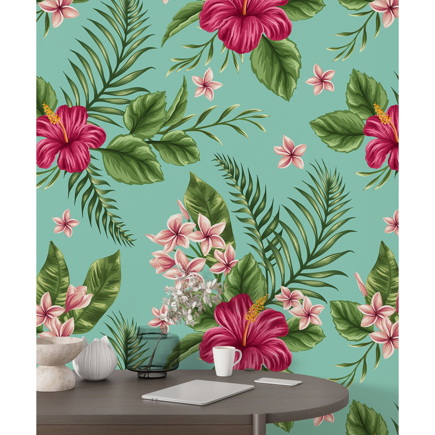 Papier peint motif XL - Motif floral