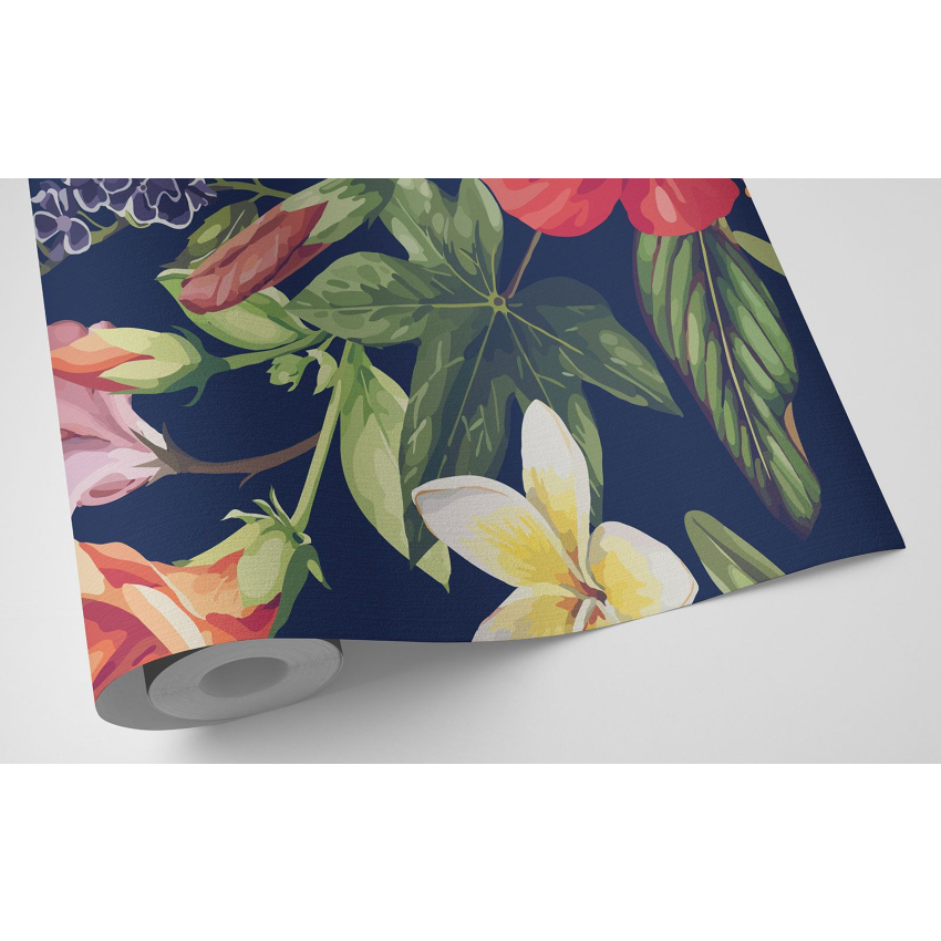 Papier peint motif XL - Motif floral