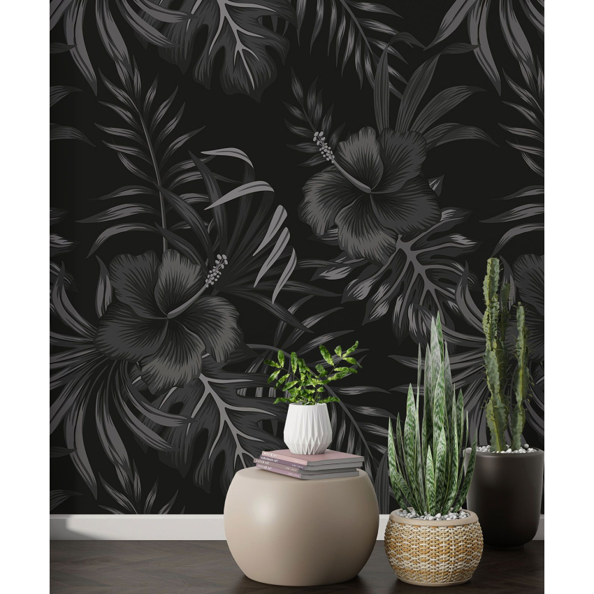Papier peint motif XL - Motif floral