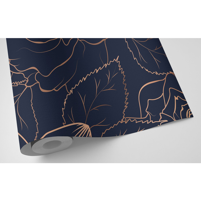 Papier peint motif XL - Motif floral
