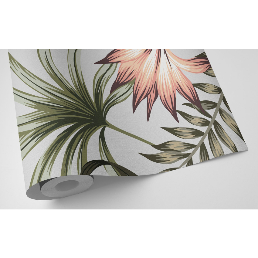 Papier peint motif XL - Motif floral