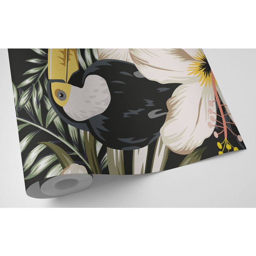 Papier peint motif XL - Motif floral