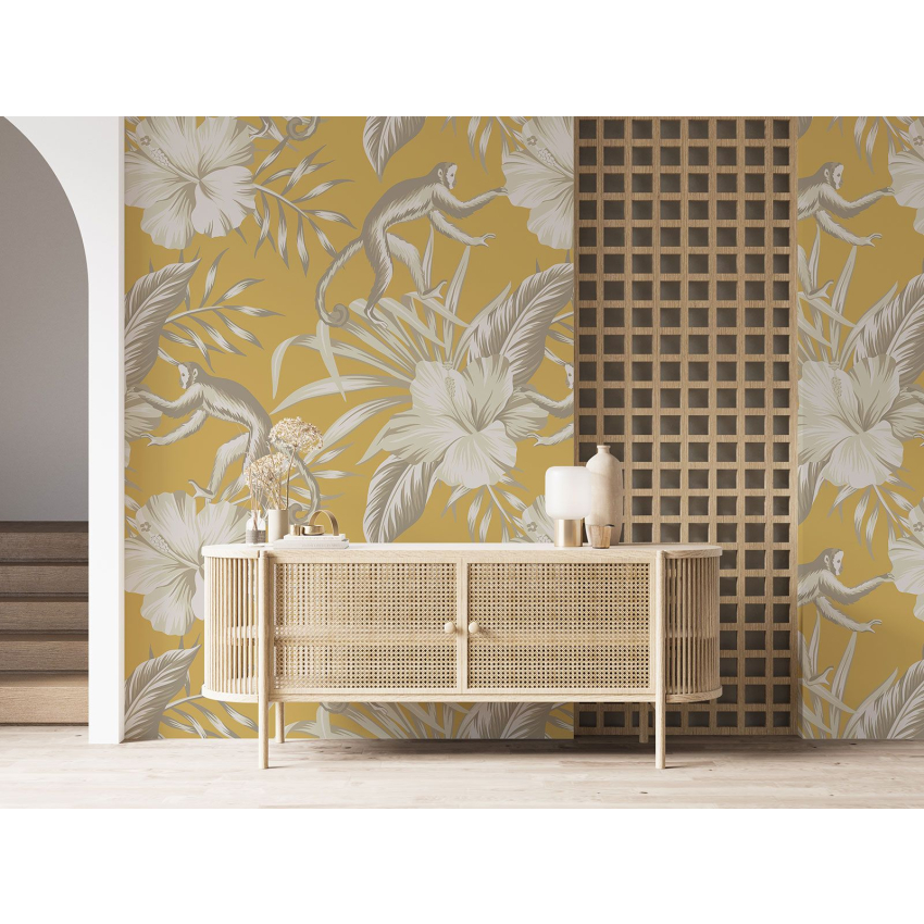 Papier peint motif XL - Motif floral