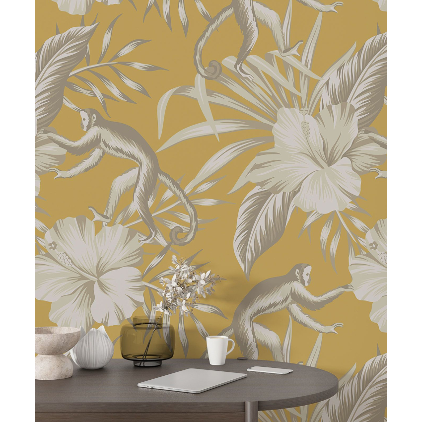 Papier peint motif XL - Motif floral