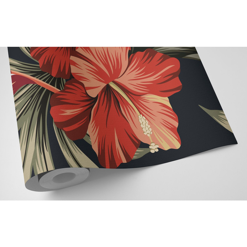Papier peint motif XL - Motif floral