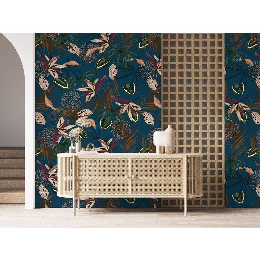 Papier peint motif XL - Motif floral