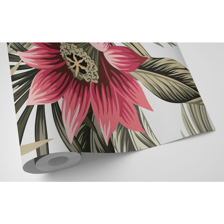 Papier peint motif XL - Motif floral