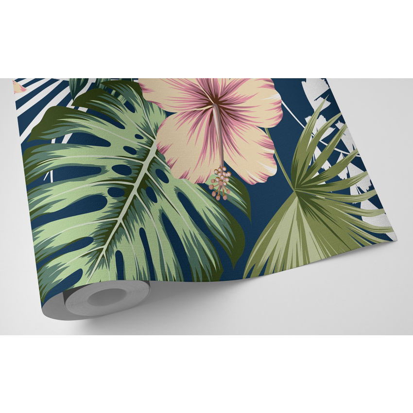 Papier peint motif XL - Motif floral