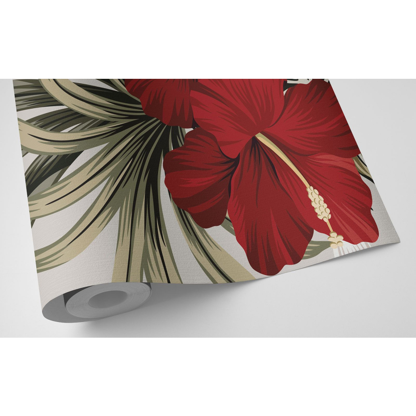 Papier peint motif XL - Motif floral